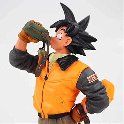 WYETDAS 20Cm Dragon Ball Z Son Goku Beber Agua Dragonball Scultures Tenkaichi Budokai 3 PVC Figura de acción Anime Figura Anime Regalo