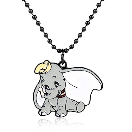WYFLL Película Europea Y Americana Que Rodea A  Dumbo Dumbo Cartoon Key Ring Collar De Joyería De Moda Accesorios Personalizados