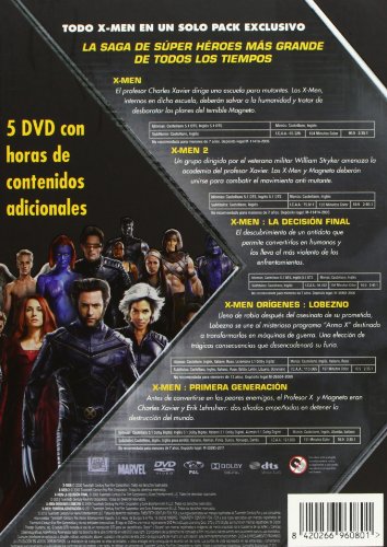 X-Men - Ultimate Collection (5 Titulos) [DVD]