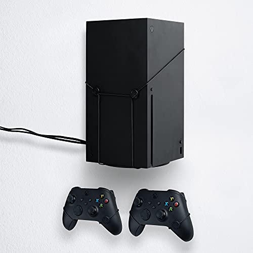 Xbox Series X Wall Mount by Floating Grip - Bundle