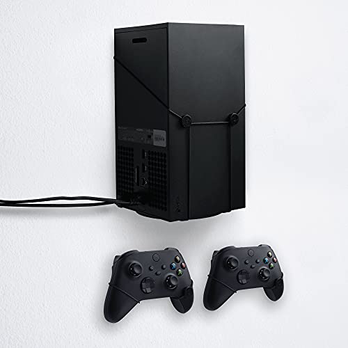 Xbox Series X Wall Mount by Floating Grip - Bundle