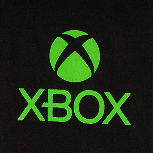 Xbox Sudadera con Capucha Reversible para Niños Juego Negro 9-10 Años