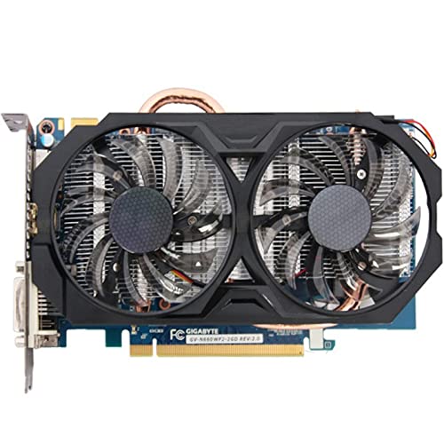 XCJ Tarjeta gráfica de Video de Juego Apta para GIGABYTE GTX 660 2GB 192Bit GDDR5 Tarjetas de Video para Nvidia Geforce GTX660