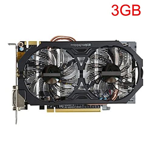 XCJ Tarjeta gráfica PerformanceFit for la Tarjeta gráfica GIGABYTE GTX 660 3GB 192Bit GDDR5 Tarjetas de Video para Nvidia Geforce GTX660 Tarjetas VGA usadas más Fuertes Que GTX 750 TI