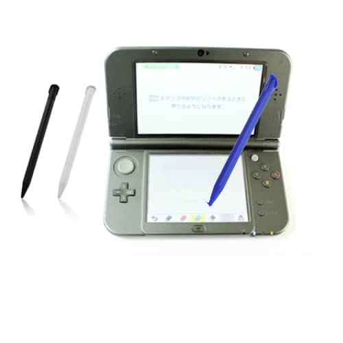 XHBTS 10 piezas de plástico de repuesto para pantalla táctil, compatible con Nintendo New 3DS XL, New 3DS LL (azul)