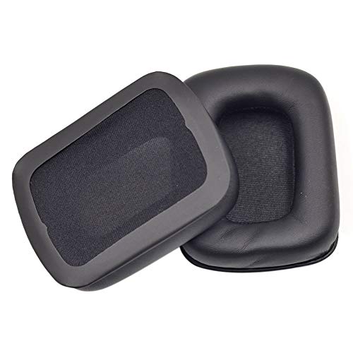 XHXseller 1 par de almohadillas para los oídos, almohadillas de repuesto para auriculares estéreo hechas de esponja para Mad CATZ Tritton Kunai, color negro y verde