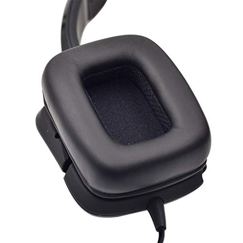 XHXseller 1 par de almohadillas para los oídos, almohadillas de repuesto para auriculares estéreo hechas de esponja para Mad CATZ Tritton Kunai, color negro y verde