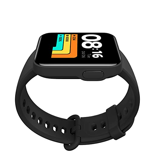Xiaomi Mi Watch Lite - Reloj inteligente , GPS, control frecuencia cardíaca, 11 modelos de entrenamiento, color negro