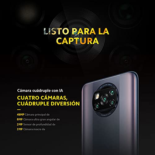 Xiaomi Poco X3 Pro - Smartphone 256GB, 8GB RAM, Dual Sim, Phantom Black