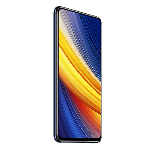 Xiaomi Poco X3 Pro Smartphone 8GB 256GB 120Hz 6.67" FHD + LCD DotDisplay Qualcomm SnapdragonTM 860, 5160mAh (typ) Batería Cámara de 48MP Azul, Versión Global