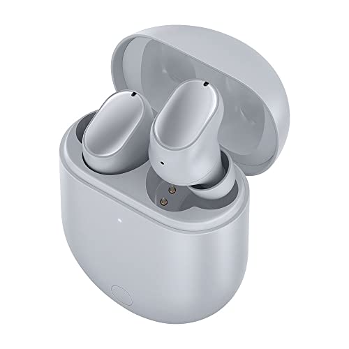 Xiaomi Redmi Buds 3 Pro - Auriculares inalámbricos con cancelación Activa de Ruido de 35 dB, conectividad con Dos Dispositivos, Carga inalámbrica, Color Gris Glaciar, OB02748