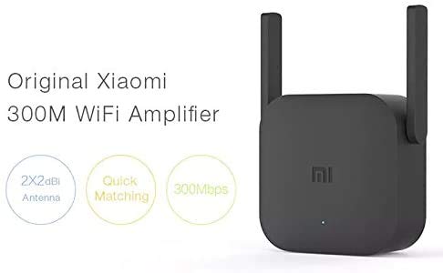 Xiaomi WiFi Amplifier Pro- 2 External Antennas, 300Mbps Data Transfer Rate, Supports 64 Devices, Plug and Play, Router Inalámbrico（Edición Internacional）