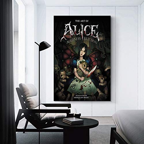 xiaoxian Póster y arte de pared, diseño de Alice Returns to Madness de 30 x 45 cm