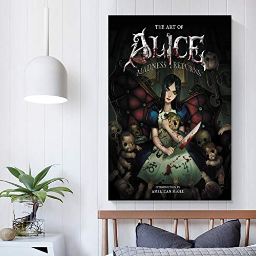 xiaoxian Póster y arte de pared, diseño de Alice Returns to Madness de 30 x 45 cm