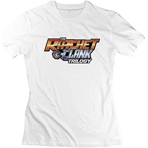 xinfeng OO Women's Tshirt Ratchet Movie Clank White Whites