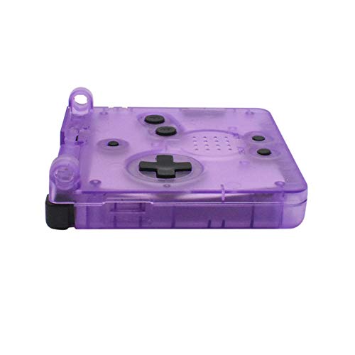 Xingsiyue Reemplazo Transparente Claro Púrpura la Carcasa Caja Case para Gameboy Advance SP GBA SP Console