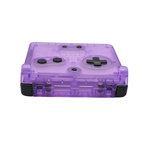 Xingsiyue Reemplazo Transparente Claro Púrpura la Carcasa Caja Case para Gameboy Advance SP GBA SP Console
