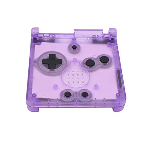 Xingsiyue Reemplazo Transparente Claro Púrpura la Carcasa Caja Case para Gameboy Advance SP GBA SP Console