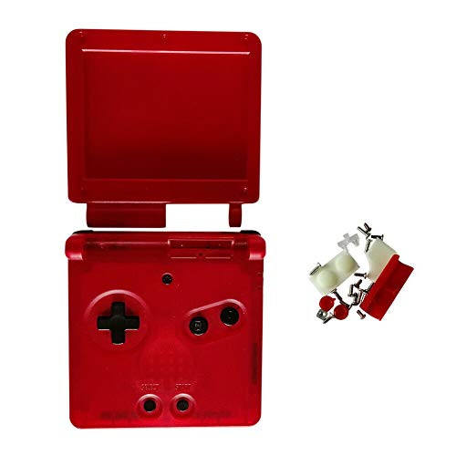 Xingsiyue Transparente de Cubierta de Cáscara de Vivienda Concha Completa Reemplazo para Gameboy Advance SP GBA SP Consola