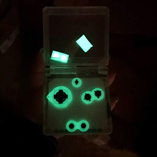 Xingsiyue Transparente de Cubierta de Cáscara de Vivienda Concha Completa Reemplazo para Gameboy Advance SP GBA SP Consola