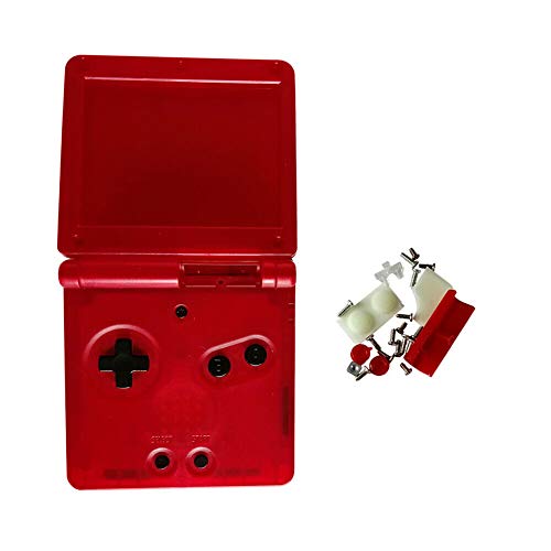 Xingsiyue Transparente de Cubierta de Cáscara de Vivienda Concha Completa Reemplazo para Gameboy Advance SP GBA SP Consola