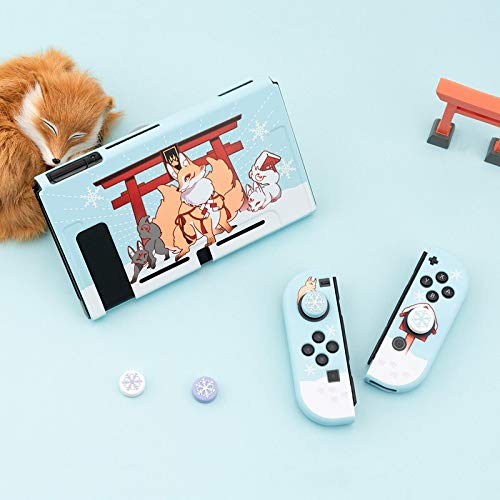 Xpccj Cases Geekshare - Carcasa rígida para Nintendo Switch Demon Fox con dibujos animados de la Liga de Hadas para Nintendo Switch