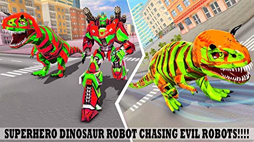Xtreme Demolition Monster Truck Transform Dino Superhero Robot Simulator: Ultimate Truck Robot Shooting Juegos 3D 2020