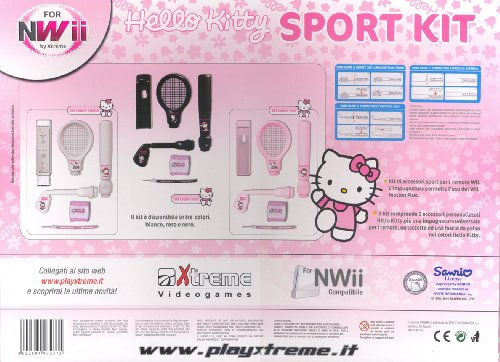 Xtreme Wii Hello Kitty Sport Kit [Importación Italiana]
