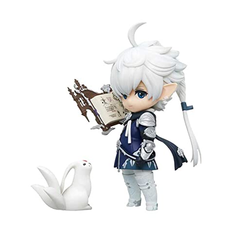 XYZLEO Final Fantasy XIV Alphinaud Leveilleur Figura 5.5 pulgadas Estatuillas Coleccionables Decoraciones Niños Cumpleaños Muñecas