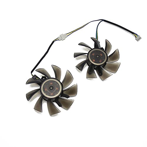Yanluo 2pcs /Lote P106 GA82S2H for Galax GTX1060 Ventilador más Fresco Compatible con Kfa2 Georce GTX 1060 OC Tarjetas gráficas como Ventilador de reemplazo Rejoicing