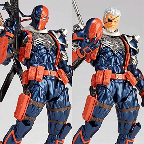 Yanshangqi Deathstroke Revoltech Figura de acción - Accesorios reemplazables - Altos 6,69 Pulgadas