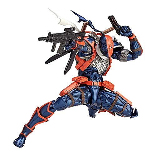 Yanshangqi Deathstroke Revoltech Figura de acción - Accesorios reemplazables - Altos 6,69 Pulgadas