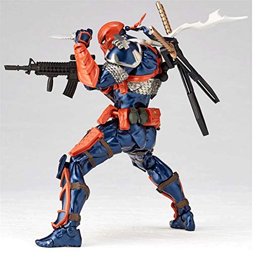 Yanshangqi Deathstroke Revoltech Figura de acción - Accesorios reemplazables - Altos 6,69 Pulgadas