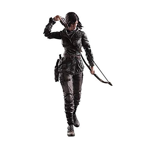 Yanshangqi Rise of The Tomb Raider Lara Croft Play Arts Kai PVC Figura - 10.23 Pulgadas