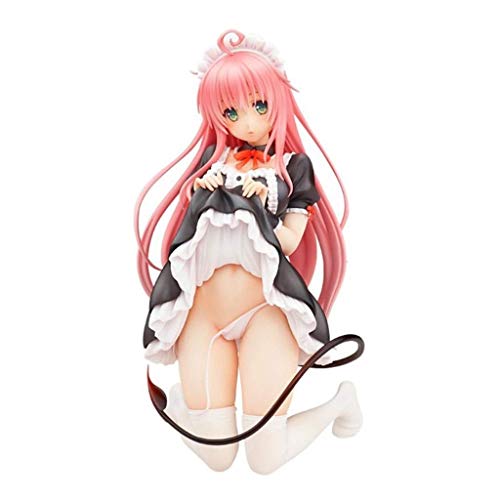 Yanshangqi To Love-RU Oscuridad Figura Lala Satalin Deviluke Maid 1/7 Ver Muchacha PVC Figura de acción Juguetes Kasumigaoka Modelo Colección - 7.08 Pulgadas