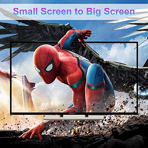 YAOUFBZ El Nuevo Dongle de Pantalla WiFi,Adaptador de Pantalla de Espejo de Pantalla HDMI inalámbrico 4K,Receptor de Video de transmisión WiFi 4K HD 1080P Soporte HD Chromecast/Chromecast TV