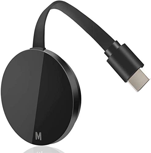 YAOUFBZ El Nuevo Dongle de Pantalla WiFi,Adaptador de Pantalla de Espejo de Pantalla HDMI inalámbrico 4K,Receptor de Video de transmisión WiFi 4K HD 1080P Soporte HD Chromecast/Chromecast TV