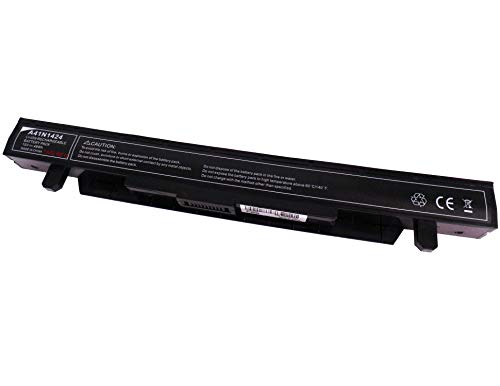 YASI MFG 15V 48Wh 3200mAh Laptop Batería A41N1424 para ASUS GL GL552 GL552J GL552JX GL552V GL552VW ROG GL552 GL552J GL552JX GL552V GL552VW ZX ZX50 ZX50J ZX50JX Batería [Li-Ion Negro]