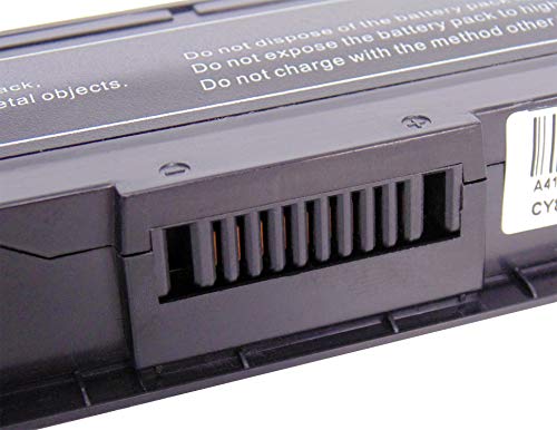 YASI MFG 15V 48Wh 3200mAh Laptop Batería A41N1424 para ASUS GL GL552 GL552J GL552JX GL552V GL552VW ROG GL552 GL552J GL552JX GL552V GL552VW ZX ZX50 ZX50J ZX50JX Batería [Li-Ion Negro]