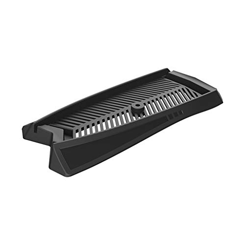 yasu7 Soporte vertical antideslizante para consola de juegos PlayStation 5 PS5, edición digital, rejillas de ventilación integradas, soporte para consola de juegos