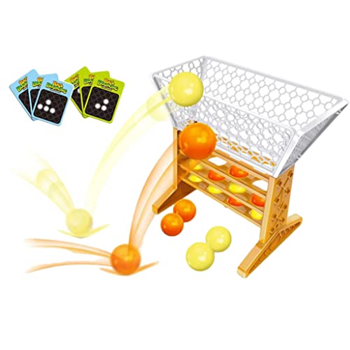 YCSD Desktop Bouncing Ball,Desktop Bouncing Ball Toys Parent-Child Interactive Board Game Two-Player Battle Gift Fun Competitive Desktop Game