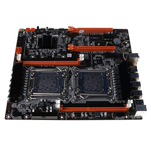 Ydhsja X79 Double CPU LGA2011 Carte Mère E5 4 × DDR3 DIMM Ordinateur De Bureau Carte Mère M.2