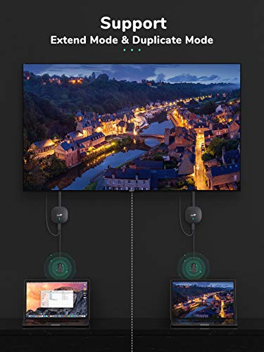 Yehua Wireless Display Dongle 4K Adaptador HDMI inalámbrico WiFi Display Receiver Soporte Miracast Airplay DLNA para Android / Smartphone to PC / TV / Monitor / Proyector