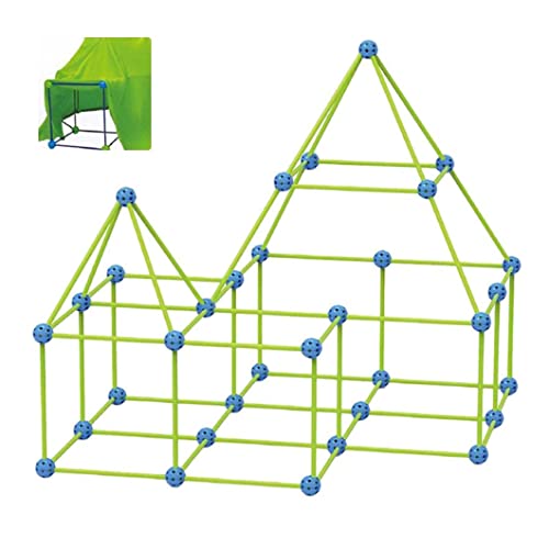 Ygerbkct Magic Forts House Kids Fort Building Kit DIY Niños Forts Builder Regalo Creativo Fort Toy Fort Building Kit Juguetes de Aprendizaje