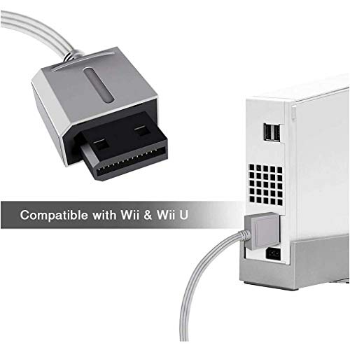 Yihaifu 3-Way o RCA Vídeo Cable de Alta definición TV por Cable HD TV Cable AV Cable Componente para Wii U Wii