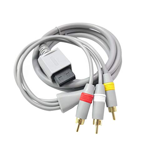 Yihaifu 3-Way o RCA Vídeo Cable de Alta definición TV por Cable HD TV Cable AV Cable Componente para Wii U Wii