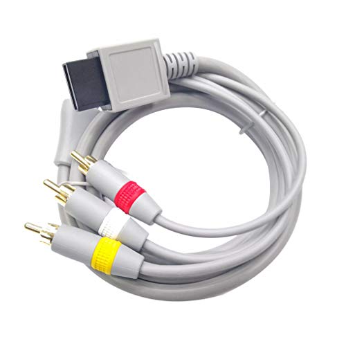 Yihaifu 3-Way o RCA Vídeo Cable de Alta definición TV por Cable HD TV Cable AV Cable Componente para Wii U Wii