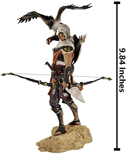 YIRU Assassin'S Creed Origins: Figura De PVC De Regalo Modelo Bayek - Alto 9.84 Pulgadas