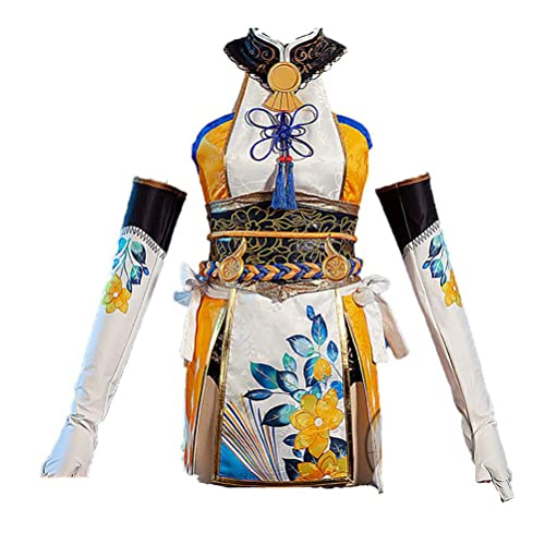 YLJXXY Disfraz de Cosplay Naraka: Bladepoint, Disfraz de Anime, Disfraz de Cosplay, Disfraz de Fiesta de Navidad, Conjunto Completo para niñas y Mujeres, L