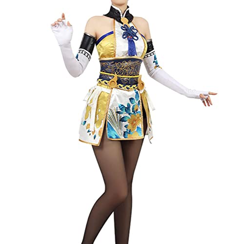 YLJXXY Disfraz de Cosplay Naraka: Bladepoint, Disfraz de Anime, Disfraz de Cosplay, Disfraz de Fiesta de Navidad, Conjunto Completo para niñas y Mujeres, L